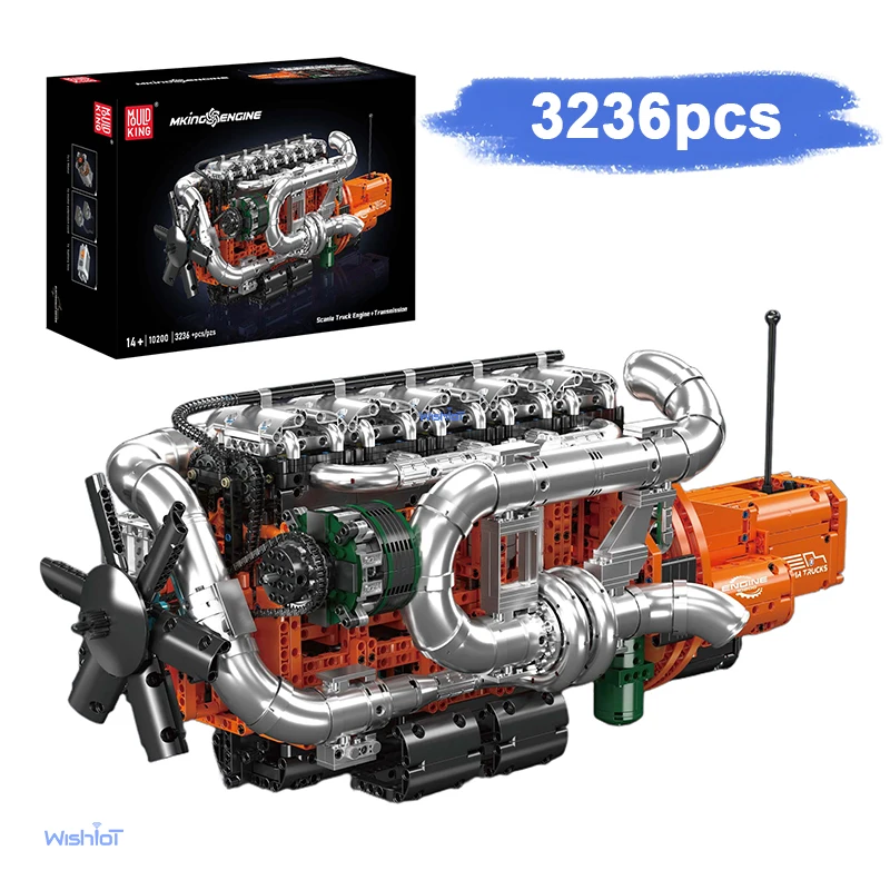 Конструктор Mould King 10200: Модель двигателя и трансмиссии грузовика (3236 деталей) с моторизованным редуктором и батарейным отсеком, набор игрушек для взрослых и детей
Конструктор Mould King 10200: Модель двигателя и трансмиссии грузовика (3236 деталей) с моторизованным редуктором и батарейным отсеком, набор игрушек для взрослых и детей