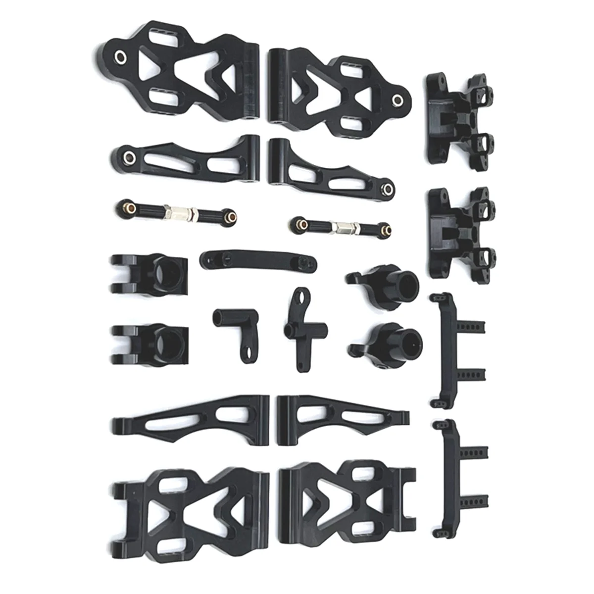 Aluminum Remote Control Car Upgrade Accessories Kit for SCY 1/16 16101 16102 JJRC BlackJKL
Aluminum Remote Control Car Upgrade Accessories Kit for SCY 1/16 16101 16102 JJRC BlackJKL