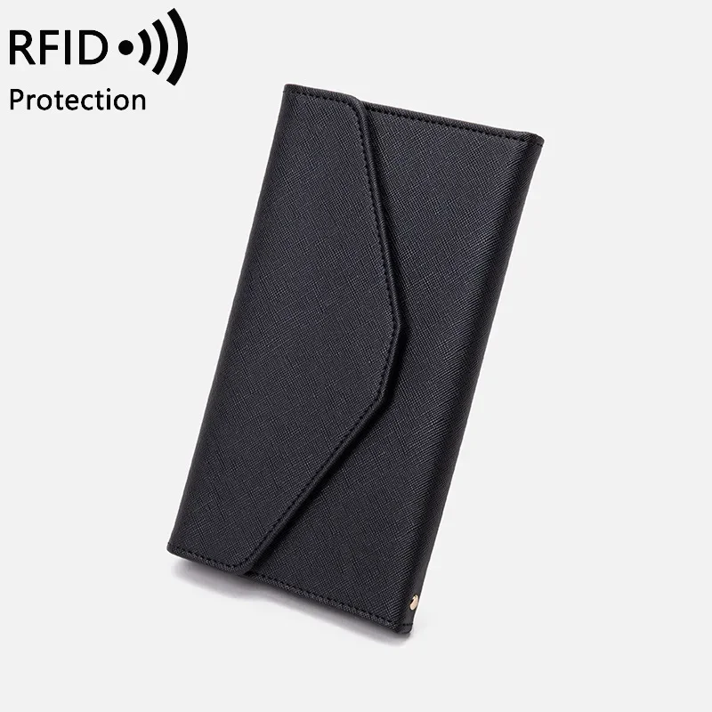 Женская сумка для паспорта, многофункциональный кошелек с RFID-защитой для билетов, документов, путешествий за границей
Женская сумка для паспорта, многофункциональный кошелек с RFID-защитой для билетов, документов, путешествий за границей