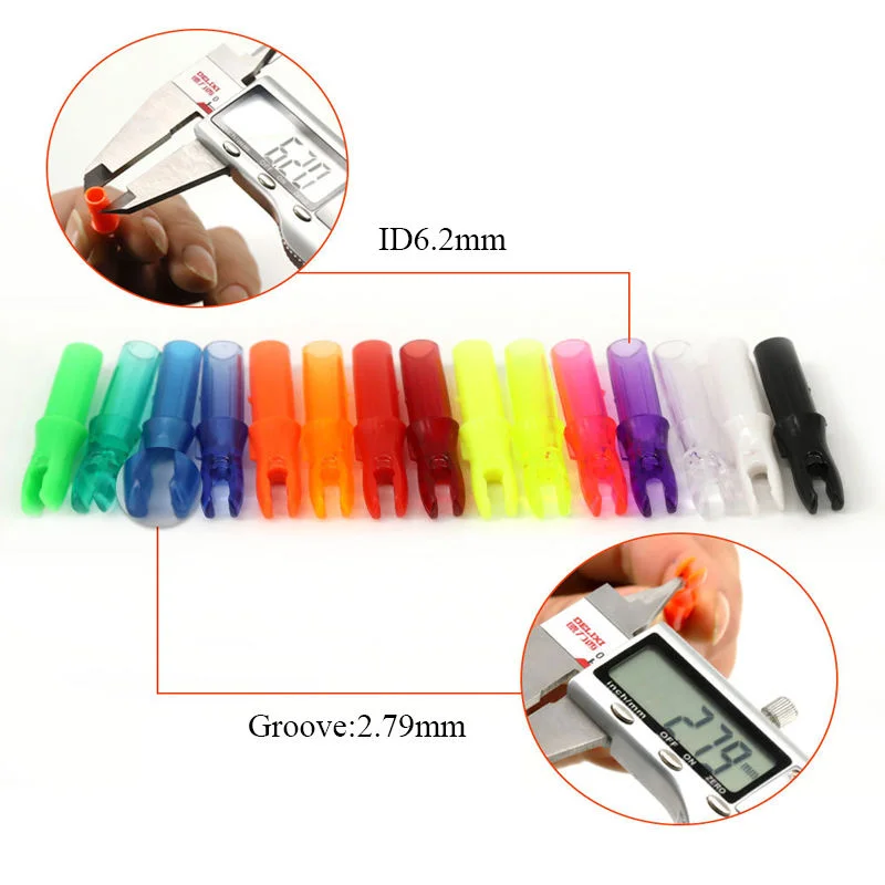 30PCS Arrow Nock Internal Nocks for ID 6.2mm OD 7.6mm Shaft Archery Carbon Fiberglass Arrow Nocks DIY Archery Accessory
30PCS Arrow Nock Internal Nocks for ID 6.2mm OD 7.6mm Shaft Archery Carbon Fiberglass Arrow Nocks DIY Archery Accessory