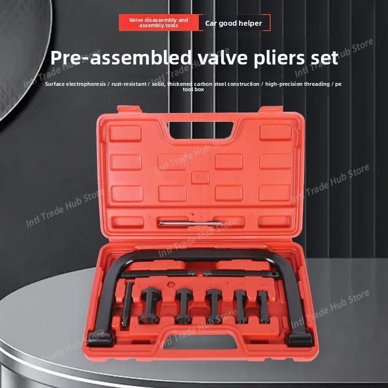 10pcs Removal And Installation Tools Clamp Set Engine Spring Compressor Valve Valve Spring Compressor Kit
10pcs Removal And Installation Tools Clamp Set Engine Spring Compressor Valve Valve Spring Compressor Kit
