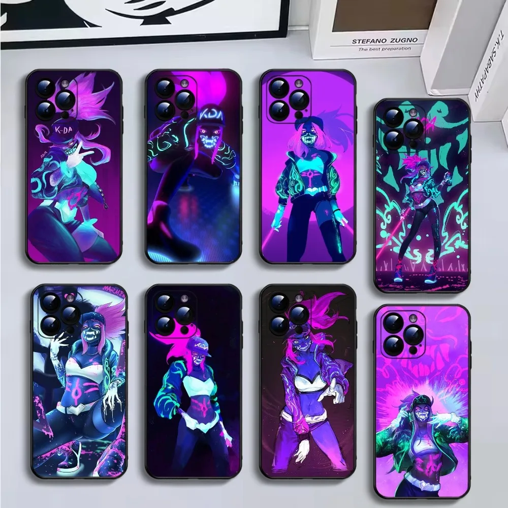 LOL Akali Phone Case For iPhone16,15,14,13,12,11 Plus,Pro Max,XS,X,XR,SE,Mini,8,7,Soft Silicone Black Cover
LOL Akali Phone Case For iPhone16,15,14,13,12,11 Plus,Pro Max,XS,X,XR,SE,Mini,8,7,Soft Silicone Black Cover