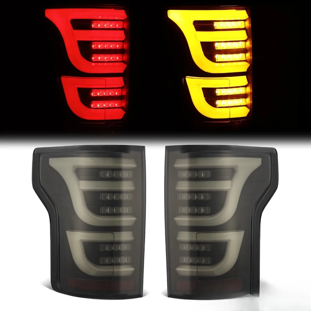 Fit 2015-2020 Ford F150 LUXX-Series LED Tail Lights Black Smoke Lens Lamps
Fit 2015-2020 Ford F150 LUXX-Series LED Tail Lights Black Smoke Lens Lamps