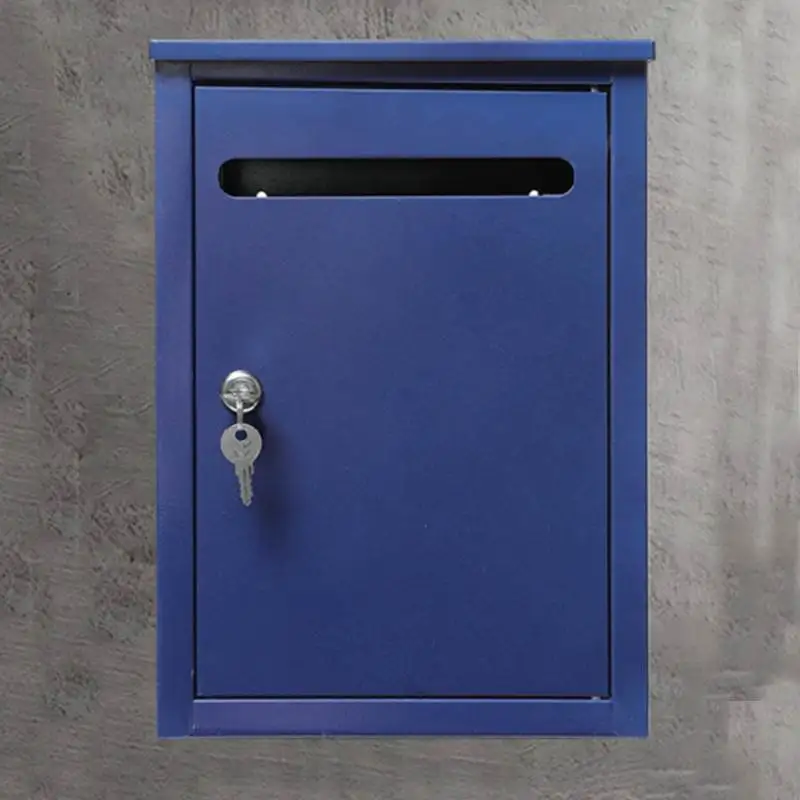 Outdoor hanging mailbox, reporting box, suggestion box, wall-mounted iron box
Outdoor hanging mailbox, reporting box, suggestion box, wall-mounted iron box