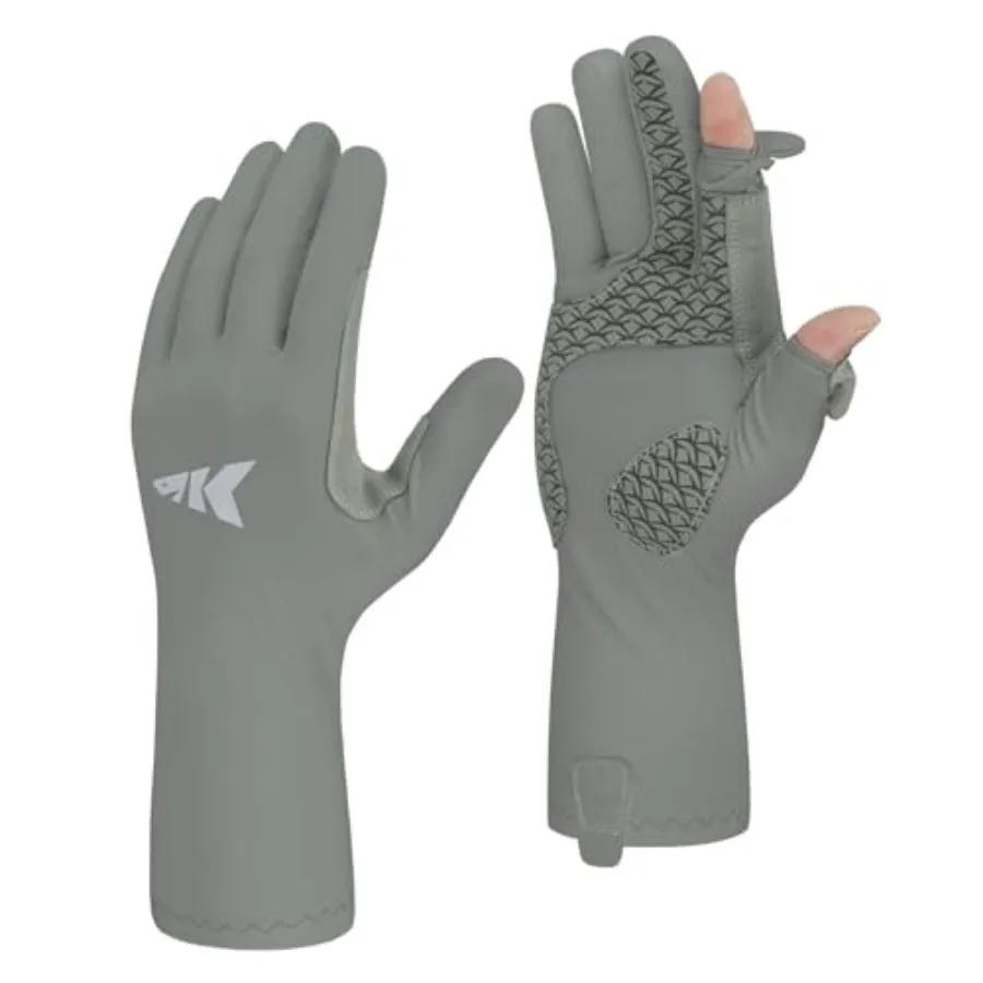 Sol Armis Pro UPF50+ Fishing Gloves-Quick-Dry, Full Finger and 3/4 Fingerless Sun Protection Gloves Men Women for Outdoor
Sol Armis Pro UPF50+ Fishing Gloves-Quick-Dry, Full Finger and 3/4 Fingerless Sun Protection Gloves Men Women for Outdoor