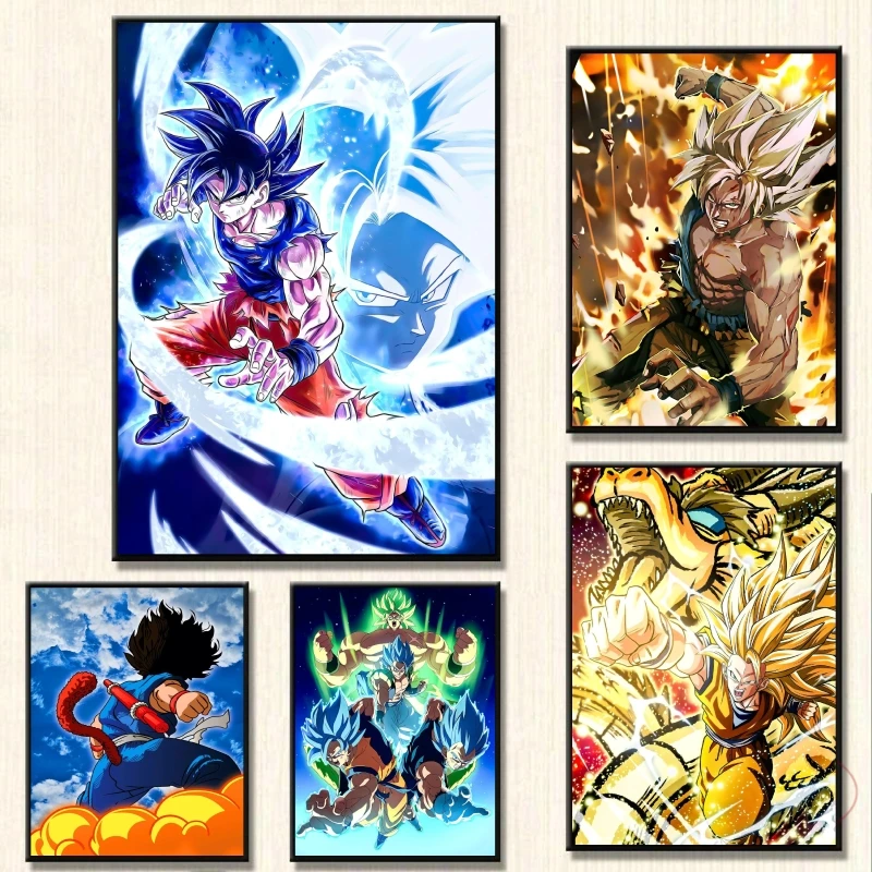 Anime Dragon Ball Canvas Poster Print Picture Goku Mural Wall Art Prints Child Room Decoration Living Room Home Decor Gifts
Anime Dragon Ball Canvas Poster Print Picture Goku Mural Wall Art Prints Child Room Decoration Living Room Home Decor Gifts
