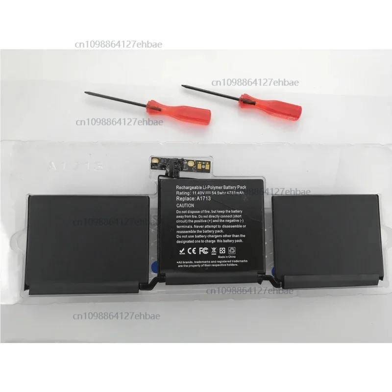 A1713 Laptop Battery For Apple Macbook Pro 13'' A1708 A1278 A1502 Later 2016 Mid 2017 EMC MLUQ2CH/A MLL42CH/A EMC2978 EMC3164
A1713 Laptop Battery For Apple Macbook Pro 13'' A1708 A1278 A1502 Later 2016 Mid 2017 EMC MLUQ2CH/A MLL42CH/A EMC2978 EMC3164