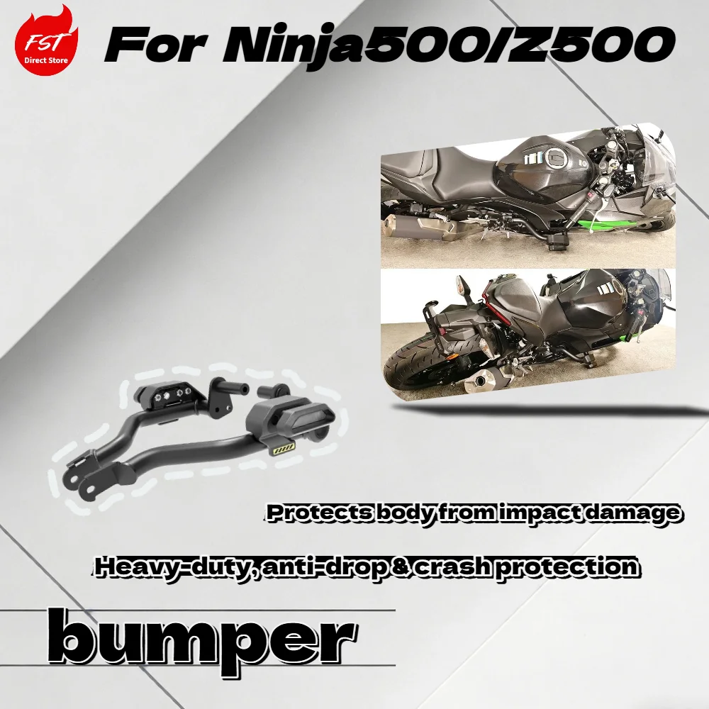For Ninja500 Z500 Motorcycle Safety Protection Bumper Bar Anti-Fall Engine Guard Impact Resistant Racing Mod Accessorie
For Ninja500 Z500 Motorcycle Safety Protection Bumper Bar Anti-Fall Engine Guard Impact Resistant Racing Mod Accessorie