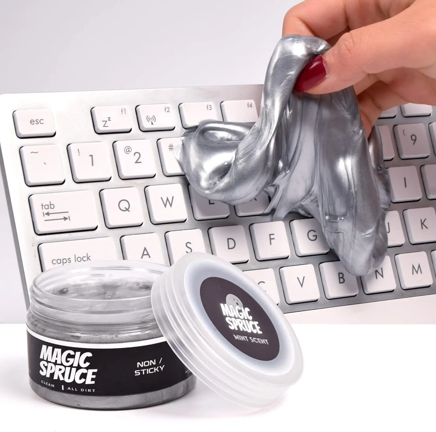 Reusable Interior Cleaning Gel Mint Scent Universal Dust Putty for Car Dashboard Keyboard Laptop
Reusable Interior Cleaning Gel Mint Scent Universal Dust Putty for Car Dashboard Keyboard Laptop