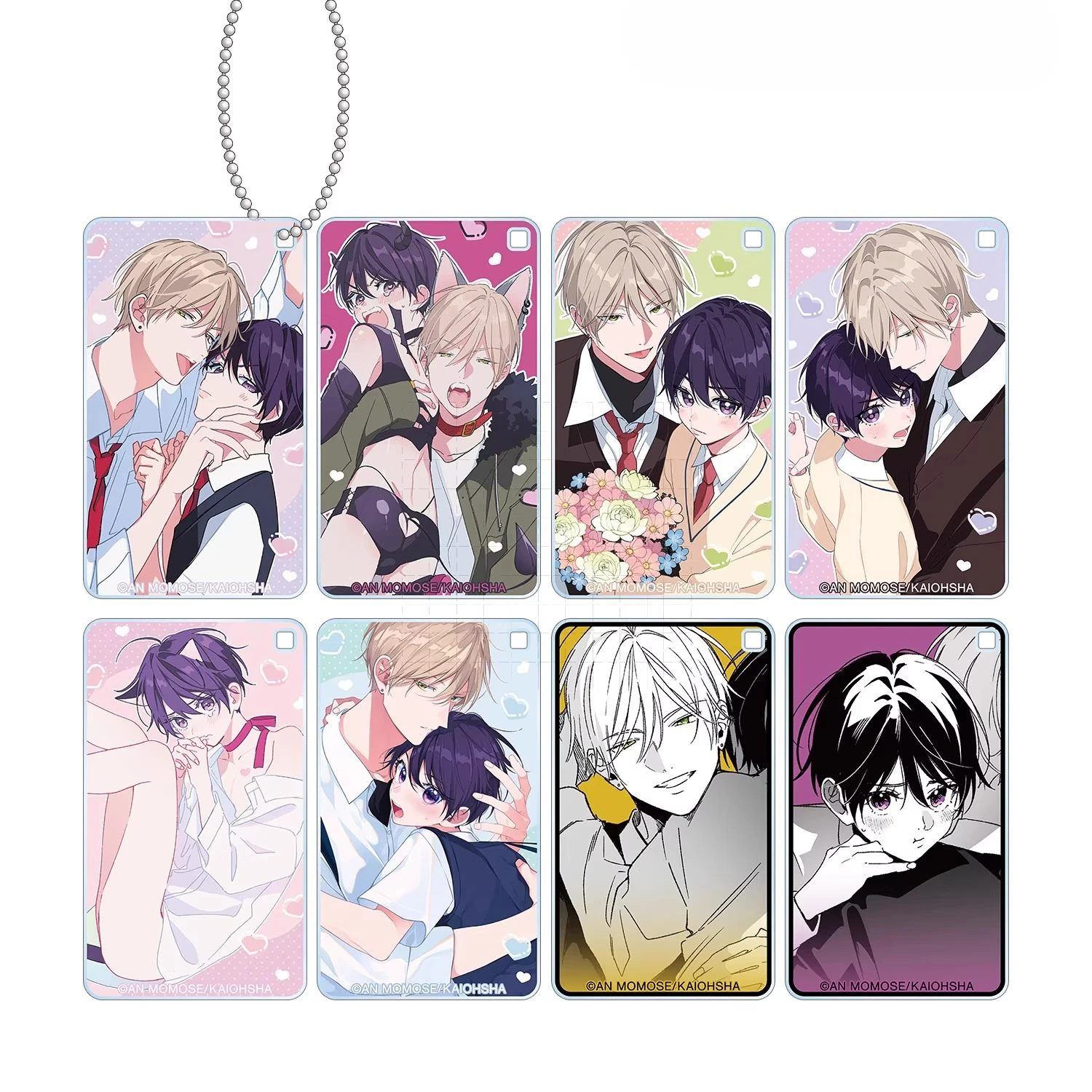 Anime Yuzuriha Aoi Game Osananajimi ja Gaman Dekinai Keychain Doll Acrylic Keyring Pendant for Gift
Anime Yuzuriha Aoi Game Osananajimi ja Gaman Dekinai Keychain Doll Acrylic Keyring Pendant for Gift