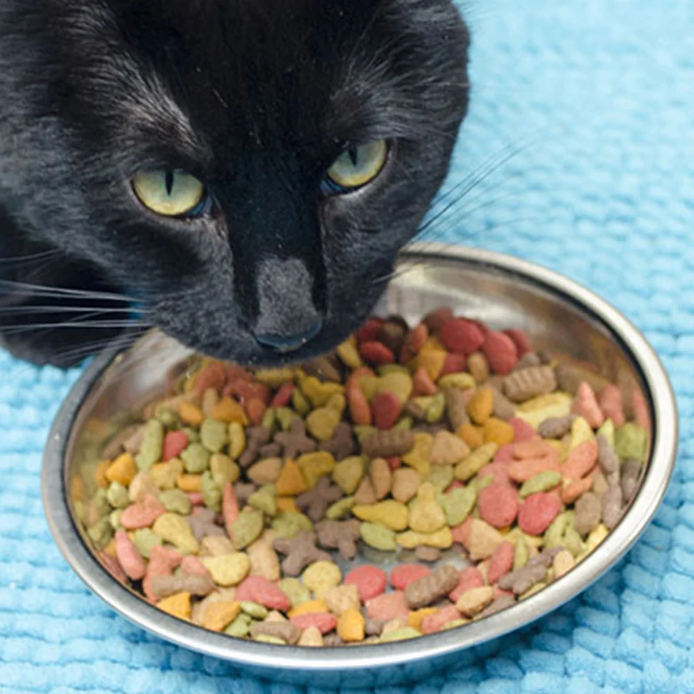 3Pcs Stainless Steel Pet Bowls Shallow Wide Stable Non Tip Metal Dog Cat Food Water Dish Indoor Feeder Stainless Steel Cat Bowls
3Pcs Stainless Steel Pet Bowls Shallow Wide Stable Non Tip Metal Dog Cat Food Water Dish Indoor Feeder Stainless Steel Cat Bowls