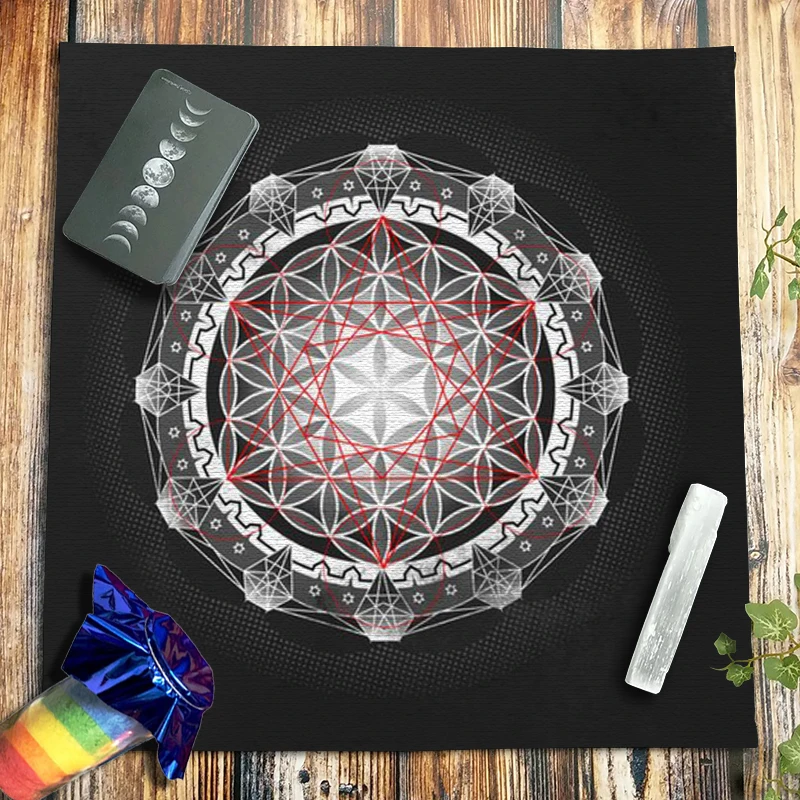 Flower of Life Tarot Tablecloth Velvet Divination Altar Cloth Pagan Board Game Fortune Astrology Oracle Card Pad Drop Shipping
Flower of Life Tarot Tablecloth Velvet Divination Altar Cloth Pagan Board Game Fortune Astrology Oracle Card Pad Drop Shipping