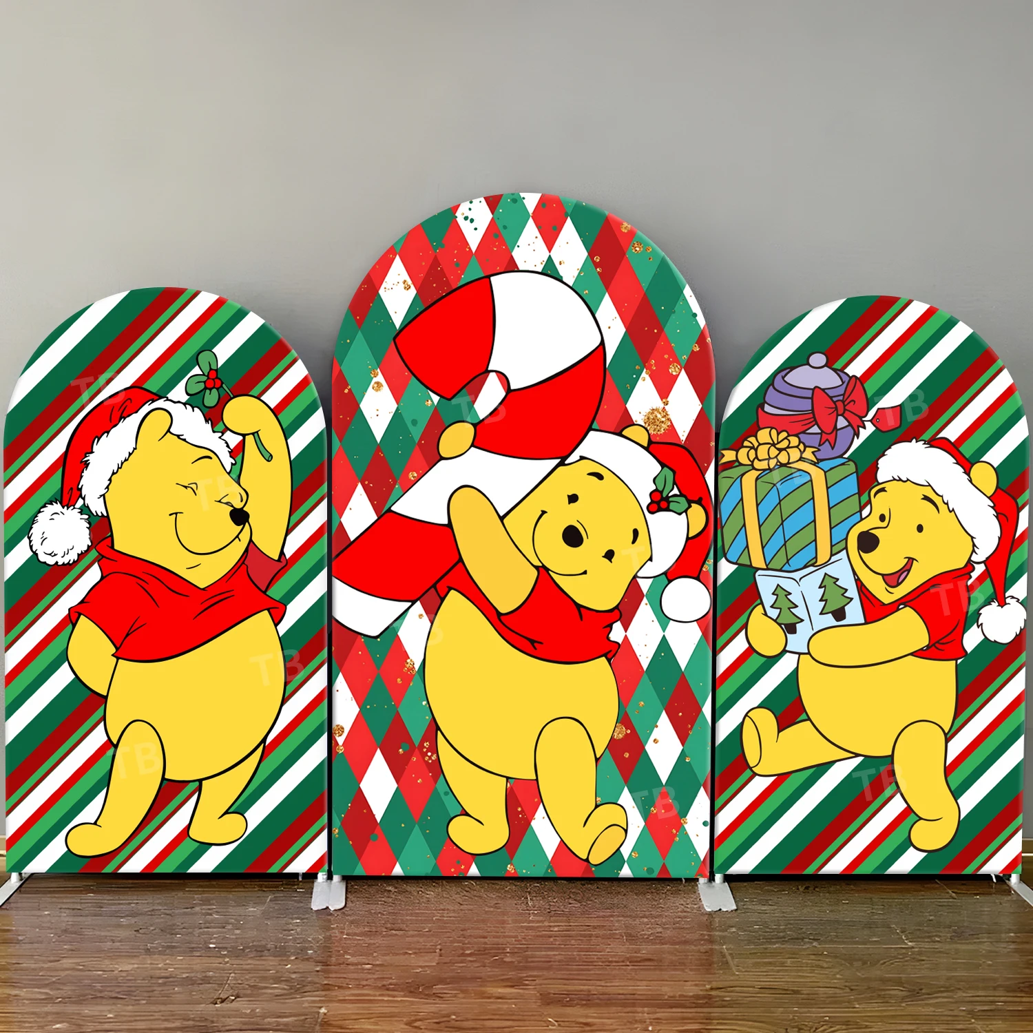 TB Merry Christmas Theme Arch Backdrop Cover Winnie The Pooh for Kids Birthday Party Baby Shower Decor Photo Background Props
TB Merry Christmas Theme Arch Backdrop Cover Winnie The Pooh for Kids Birthday Party Baby Shower Decor Photo Background Props