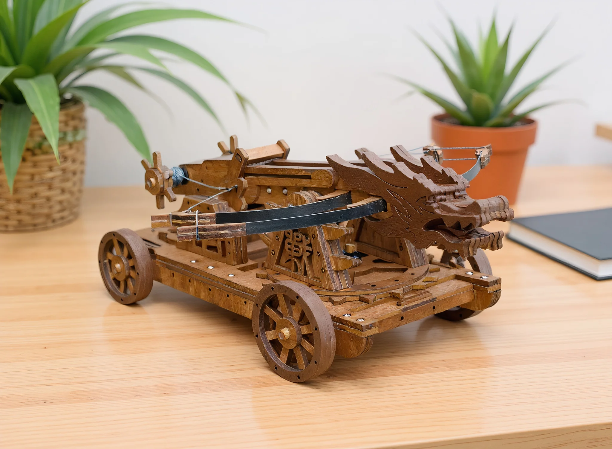 1:48 Scale Ballista Model - Wooden 3D Puzzle Catapult Kit, DIY Ancient War Machine Assembly for Adults 14+
1:48 Scale Ballista Model - Wooden 3D Puzzle Catapult Kit, DIY Ancient War Machine Assembly for Adults 14+