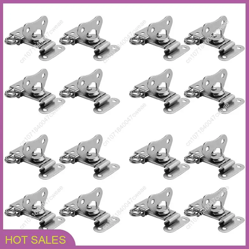 16 Pack 304 Stainless Steel Twist Latch With Keeper And Spring Butterfly Draw Latch For Case Box-A98U
16 Pack 304 Stainless Steel Twist Latch With Keeper And Spring Butterfly Draw Latch For Case Box-A98U