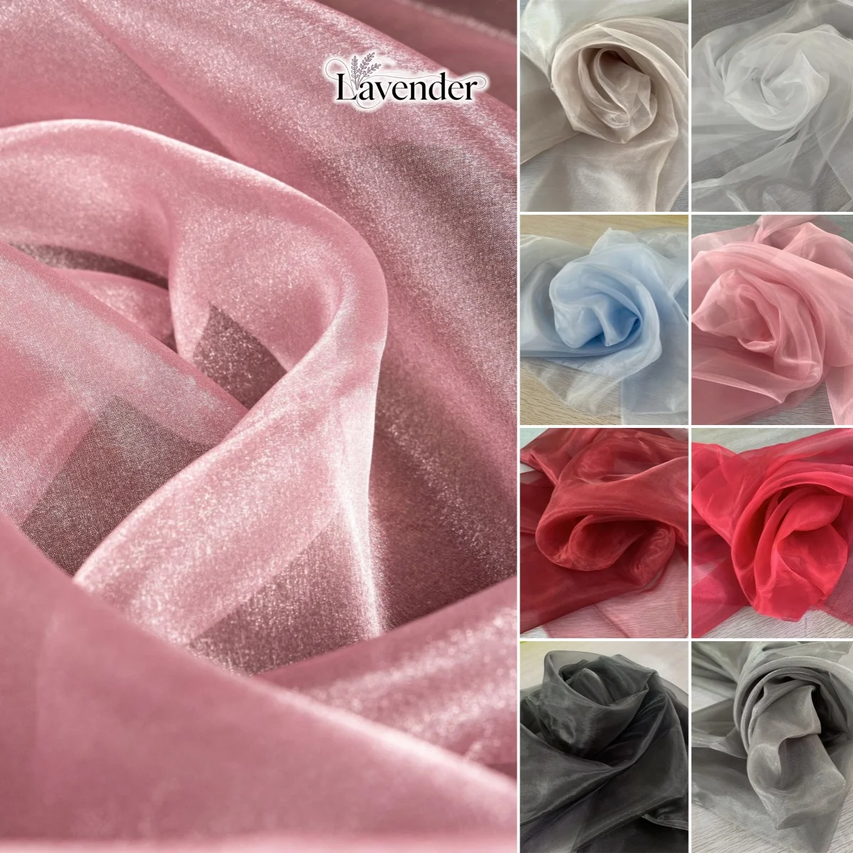 Crystal clear Wedding Bridal Dress Drapery Decoration Sparkle Sheer High Quality Organza Fabric for Event Dress Gift Wrapping
Crystal clear Wedding Bridal Dress Drapery Decoration Sparkle Sheer High Quality Organza Fabric for Event Dress Gift Wrapping