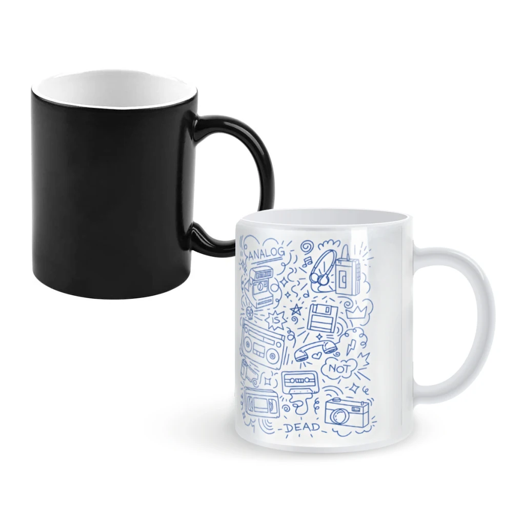 Analog is not dead!Coffee Mugs And Mug Creative Color Change Tea Cup Ceramic Milk Cups Novelty Gifts
Analog is not dead!Coffee Mugs And Mug Creative Color Change Tea Cup Ceramic Milk Cups Novelty Gifts