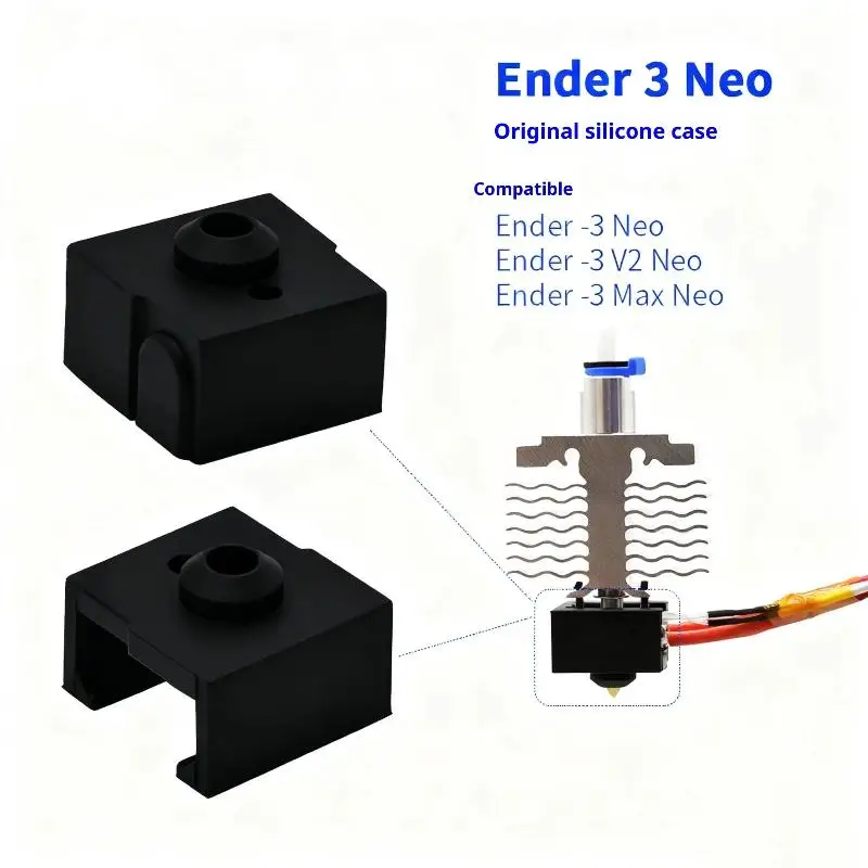 1/2/3/4/5Pcs 3D Printer Hotend Heater Block Cover For Ender-3 V2 Neo Max Neo/CR-6 SE/CR-10 Silicone Sock DIY Acce - Latest Model
1/2/3/4/5Pcs 3D Printer Hotend Heater Block Cover For Ender-3 V2 Neo Max Neo/CR-6 SE/CR-10 Silicone Sock DIY Acce - Latest Model