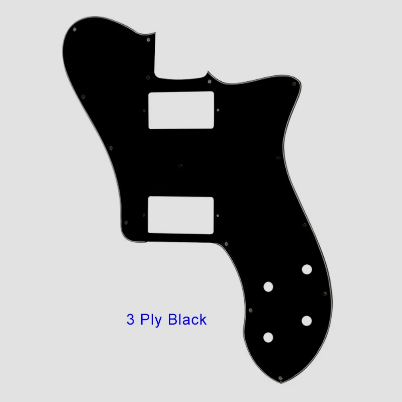 Custom Parts For US FD 72 Tele Deluxe Reissue Guitar Pickguard No Control Hole,3ply Black
Custom Parts For US FD 72 Tele Deluxe Reissue Guitar Pickguard No Control Hole,3ply Black