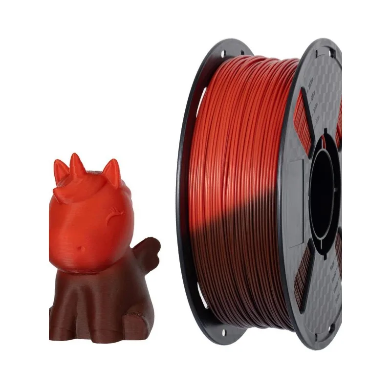 Термохромный красный PLA-филамент для 3D-печати шоколадом, 1,75 мм, чувствительный к температуре, универсальный, аксессуары для 3D-принтеров
Термохромный красный PLA-филамент для 3D-печати шоколадом, 1,75 мм, чувствительный к температуре, универсальный, аксессуары для 3D-принтеров