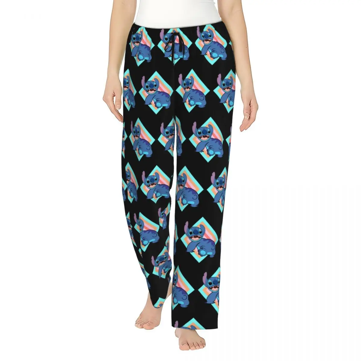 Custom Lilo Stitch Cartoon Anime Manga Pajama Pants for Women Lounge Sleep Drawstring Sleepwear Bottoms with Pockets
Custom Lilo Stitch Cartoon Anime Manga Pajama Pants for Women Lounge Sleep Drawstring Sleepwear Bottoms with Pockets