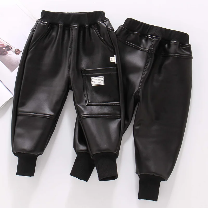 2026 Children Casual Leather Pants Girls Winter Thick Boys Warm Pants Kids Long Trousers Baby Girls PU Pants 2-8 Years
2026 Children Casual Leather Pants Girls Winter Thick Boys Warm Pants Kids Long Trousers Baby Girls PU Pants 2-8 Years
