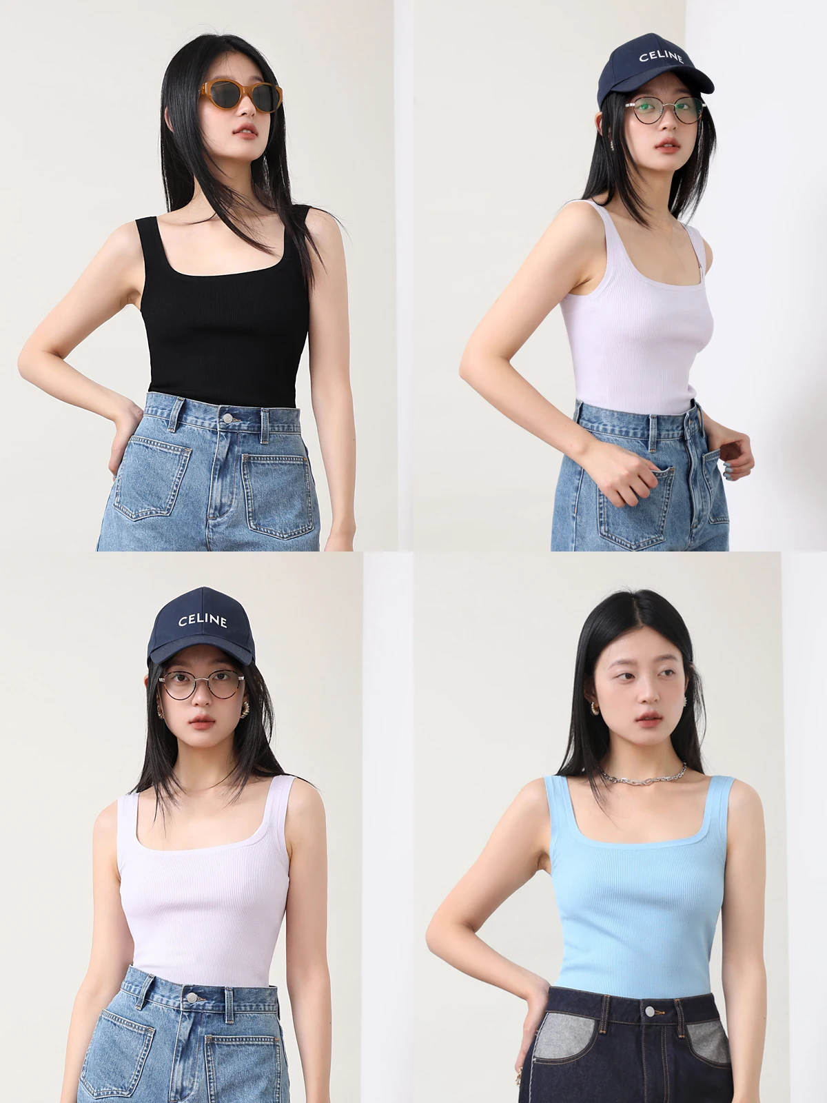 SOV Summer Knitted U-Ne Vest Cool Comfortable Breathable Lightweight Slimming High Elastici Body Wrap ort Sle Pure Color
SOV Summer Knitted U-Ne Vest Cool Comfortable Breathable Lightweight Slimming High Elastici Body Wrap ort Sle Pure Color