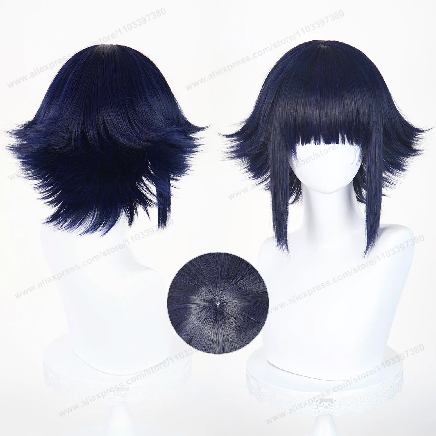 Hyuga Hinata Cosplay Wig 33cm Short Blue Black Young Version Women Wigs Anime Halloween Heat Resistant Synthetic Hair
Hyuga Hinata Cosplay Wig 33cm Short Blue Black Young Version Women Wigs Anime Halloween Heat Resistant Synthetic Hair