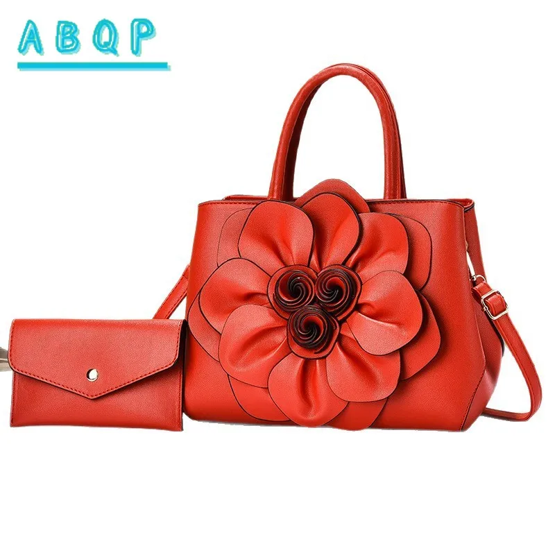 New Women's Shoulder Bag Fashion Flower Women's Handbag PU Large Capacity 2-piece Set Casual Women's Bag High Quality
New Women's Shoulder Bag Fashion Flower Women's Handbag PU Large Capacity 2-piece Set Casual Women's Bag High Quality