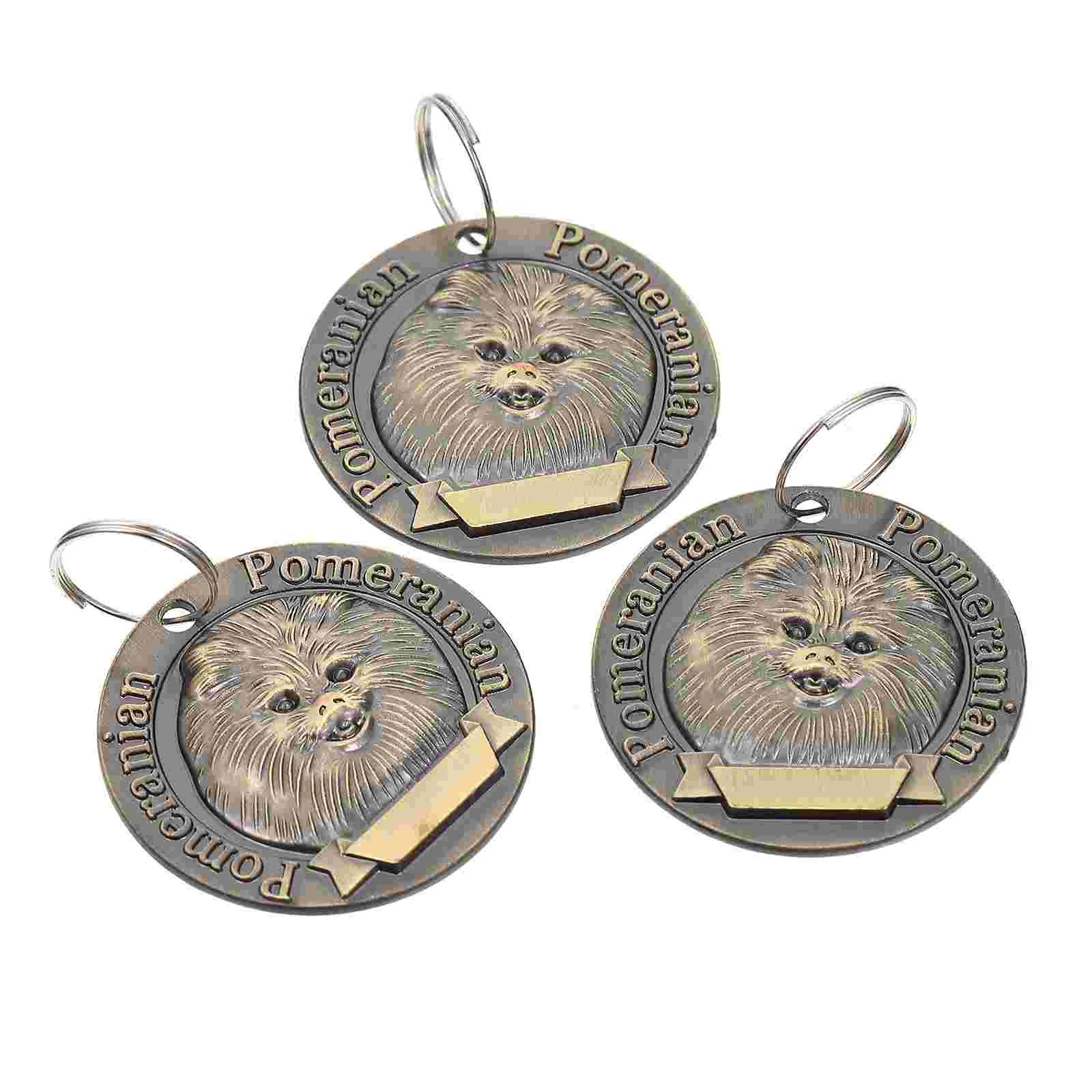 Pet ID Zinc Alloy Tag Vintage Bronze Dog Tags Retro Pomeranian Personalized Pendent Charm Decor Hanging
Pet ID Zinc Alloy Tag Vintage Bronze Dog Tags Retro Pomeranian Personalized Pendent Charm Decor Hanging