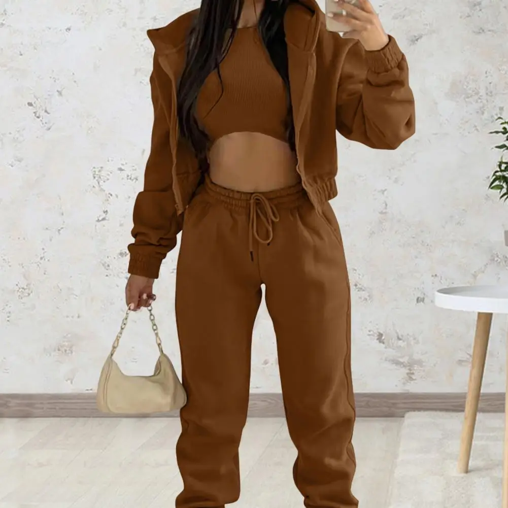 Женский комплект одежды из полиэстера, дышащая легкая женская одежда, женский уютный флисовый спортивный костюм с толстовкой на молнии
Женский комплект одежды из полиэстера, дышащая легкая женская одежда, женский уютный флисовый спортивный костюм с толстовкой на молнии