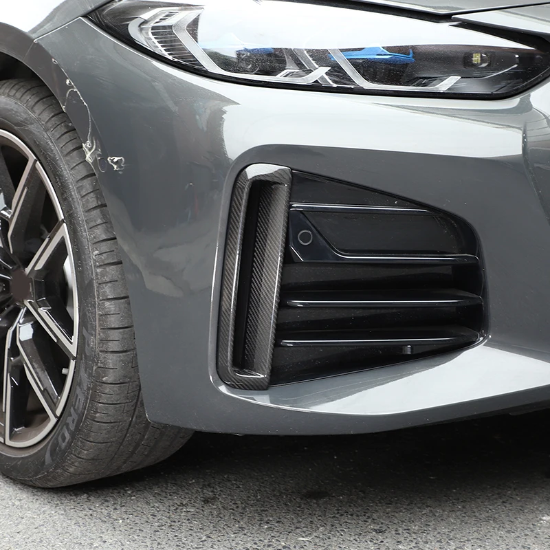2piece set Real Carbon Fiber For BMW 4 Series F26 G26 2022-2026+ Car Front Fog Light Frame Decoration Sticker Car Accessories
2piece set Real Carbon Fiber For BMW 4 Series F26 G26 2022-2026+ Car Front Fog Light Frame Decoration Sticker Car Accessories