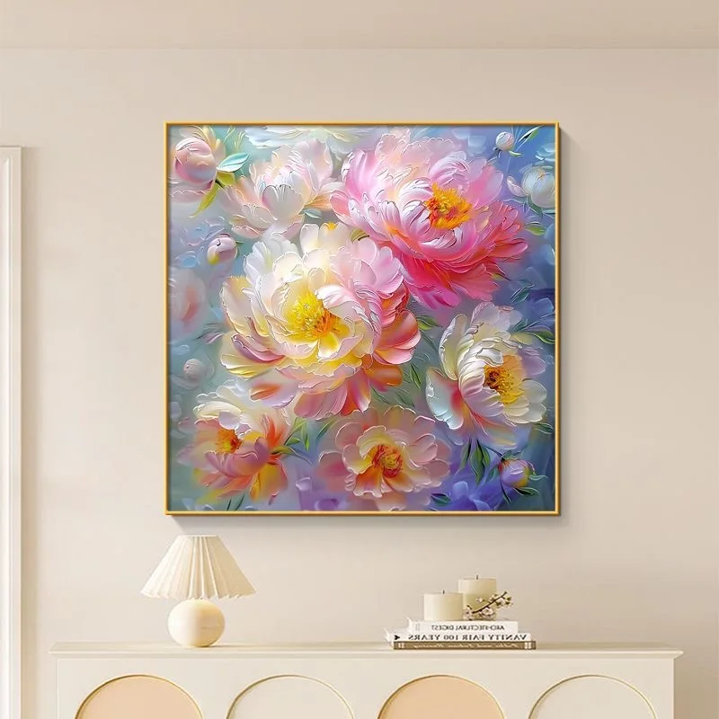 A-0303 White Magnolia Oil Painting, Asian Style 
A-0303 White Magnolia Oil Painting, Asian Style