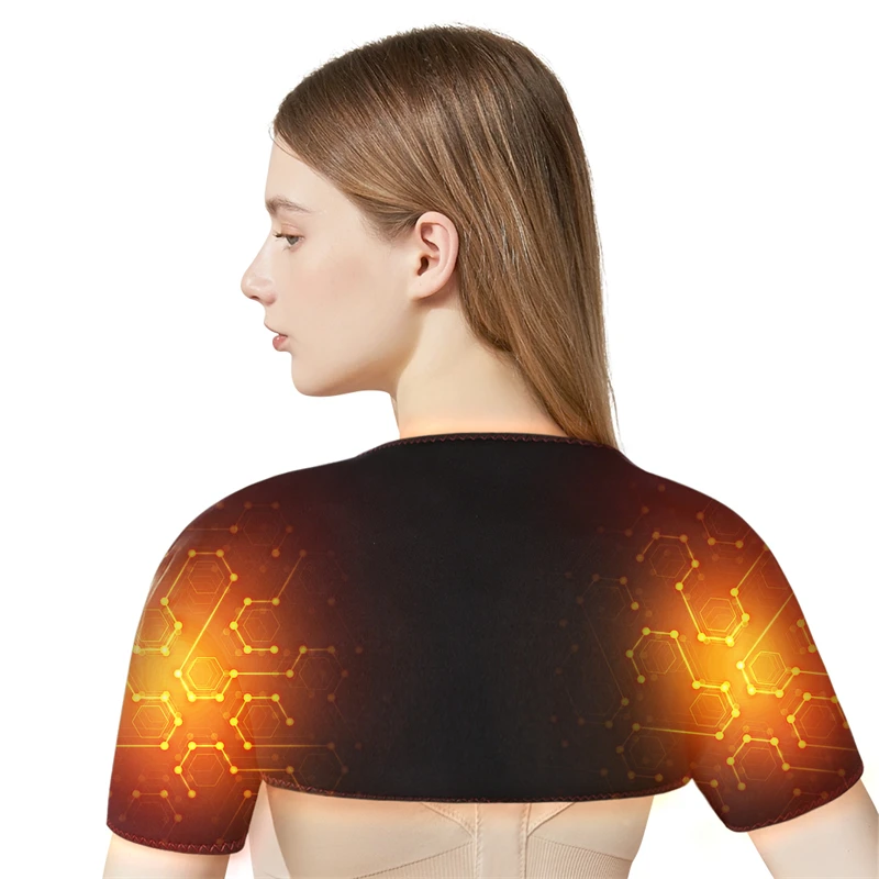 Carbon Fiber Heated Shoulder Support Shoulder Vibration Massager Relieves Frozen Shoulder Pain Mobility Issues Shoulder recovery
Carbon Fiber Heated Shoulder Support Shoulder Vibration Massager Relieves Frozen Shoulder Pain Mobility Issues Shoulder recovery