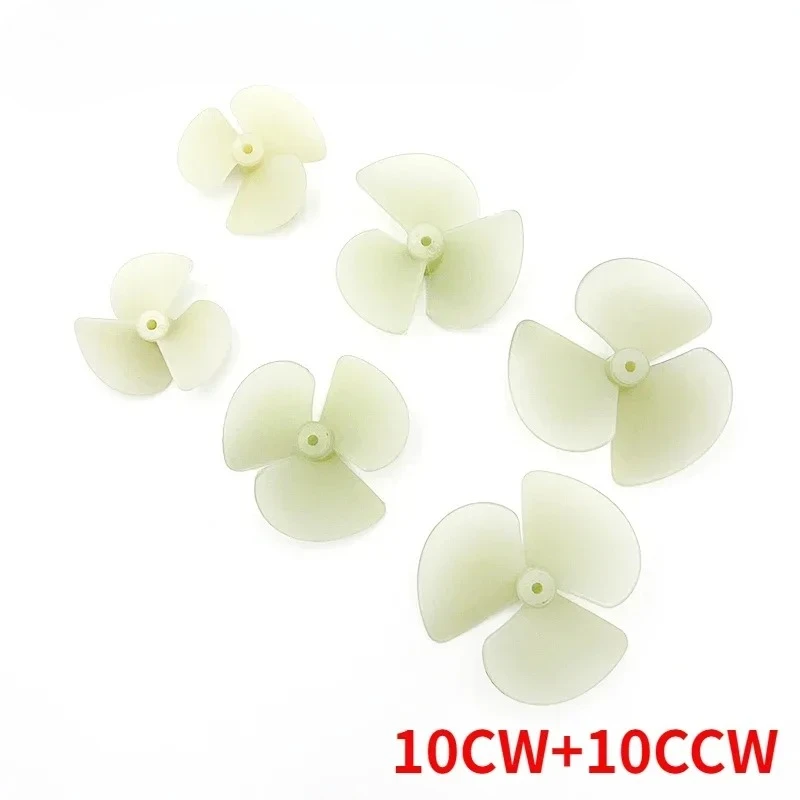 10Pairs(10CW+10CCW) Nylon 3-Blade Boat Propeller 28mm 36mm 42mm Shaft 2mm for Toy Electric Boat Science Technology Education
10Pairs(10CW+10CCW) Nylon 3-Blade Boat Propeller 28mm 36mm 42mm Shaft 2mm for Toy Electric Boat Science Technology Education