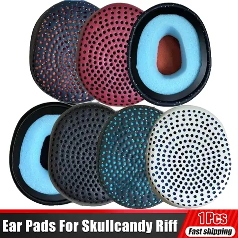 1Pcs Foam Earmuffs Earpads Cushion Accessories Ear Pads For Skull candy Riff Wireless Headphones Replacement