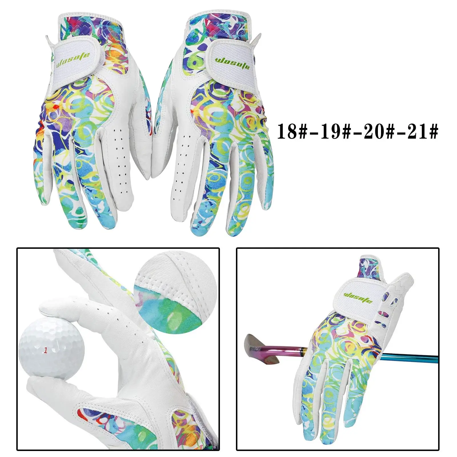 Durable Women's Girls Golf Gloves Leather Washable Professional Pick Size
Durable Women's Girls Golf Gloves Leather Washable Professional Pick Size