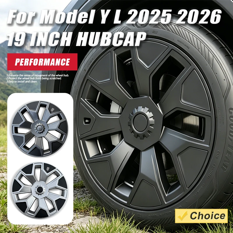 4PCS Full Rim Hubcap for Tesla Model Y L 2025 19 Inch Performance Machina 2.0 Wheels Replacement Accessories Wheel Cover 2026
4PCS Full Rim Hubcap for Tesla Model Y L 2025 19 Inch Performance Machina 2.0 Wheels Replacement Accessories Wheel Cover 2026