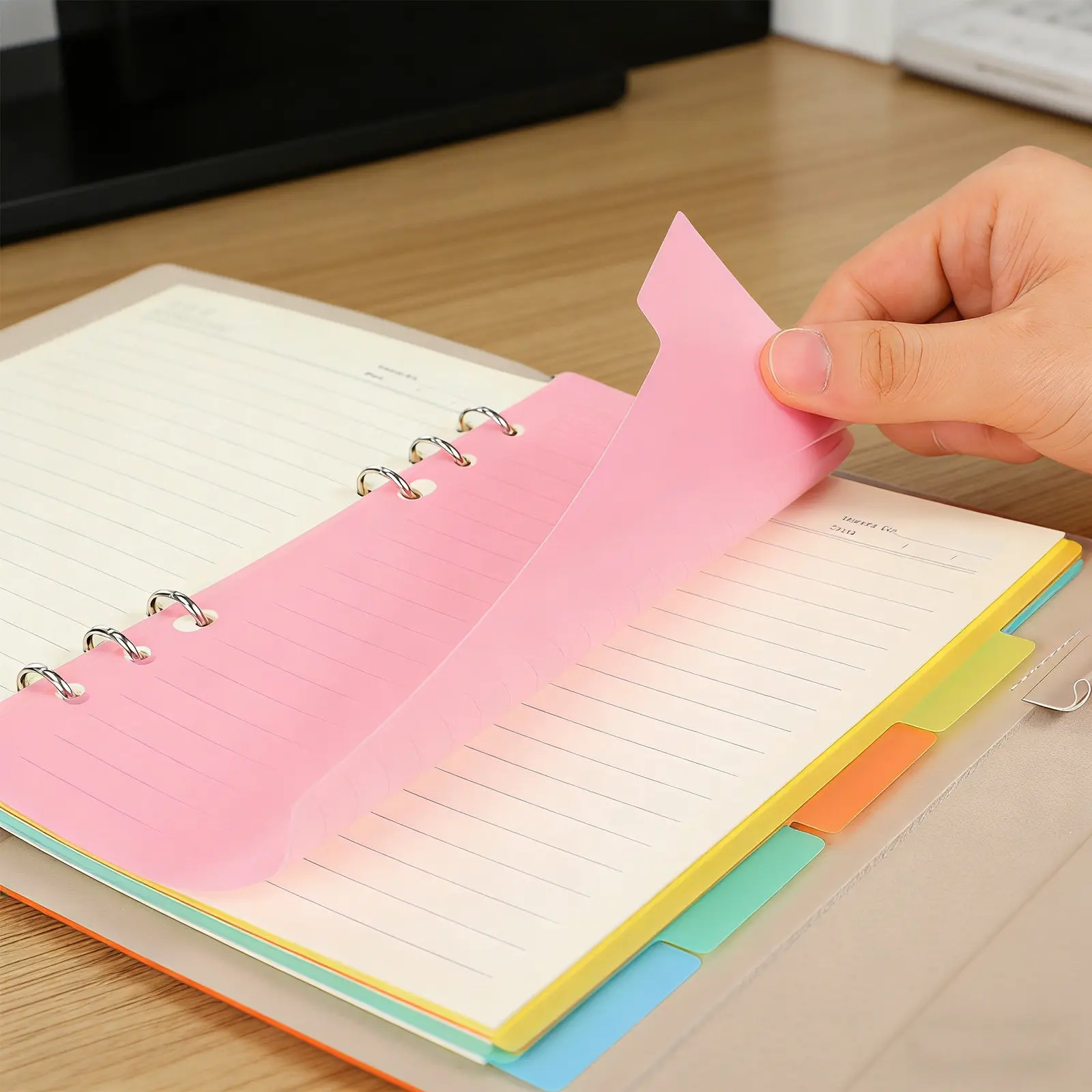 10Pcs Plastic Index Dividers Tabs Bright Multicolor Binder Labels for Office School Work Organizing Colorful Index Tabs
10Pcs Plastic Index Dividers Tabs Bright Multicolor Binder Labels for Office School Work Organizing Colorful Index Tabs