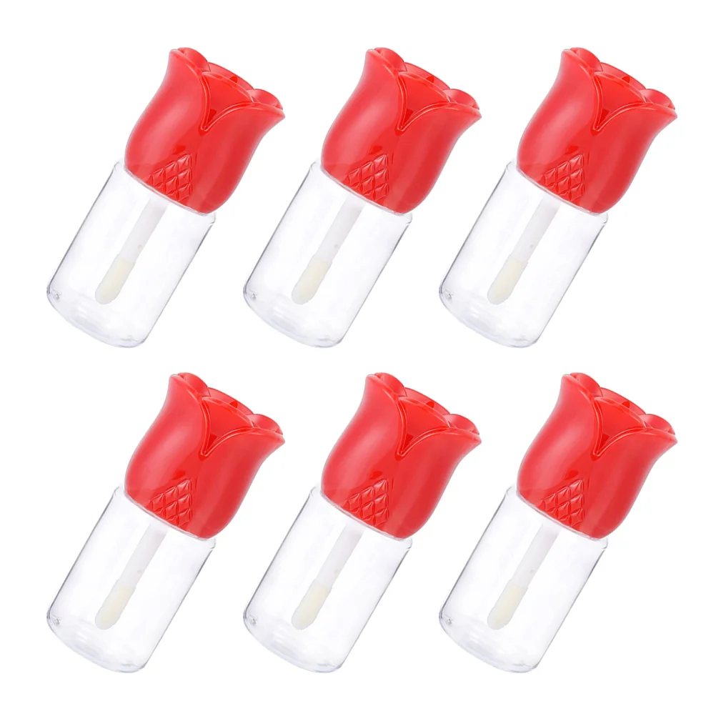 6 Pcs Clear Lip Gloss Tube Empty Tubes Container Small Refillable Lipstick Bottle
6 Pcs Clear Lip Gloss Tube Empty Tubes Container Small Refillable Lipstick Bottle