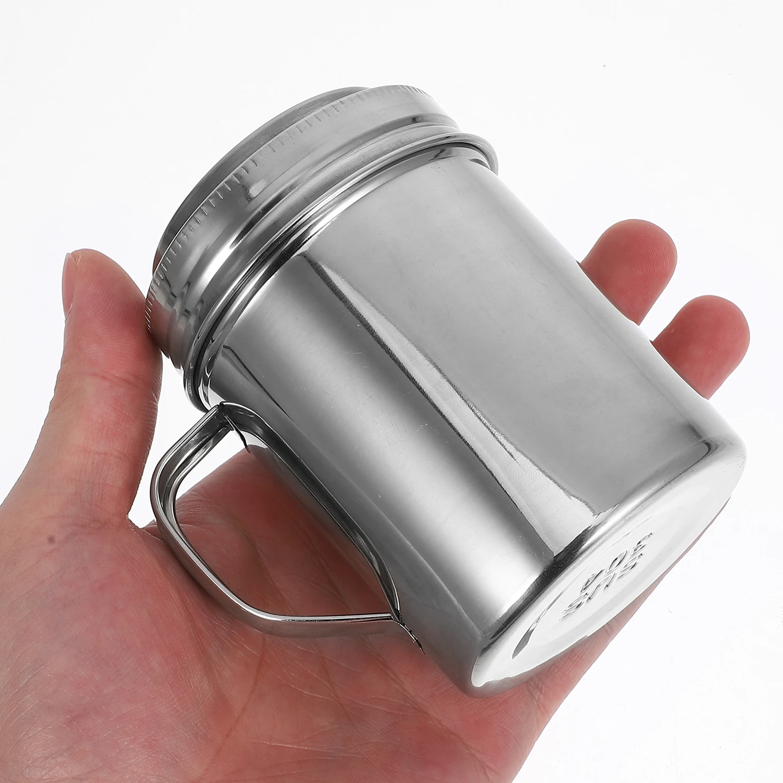 Stainless Steel Powder Shaker Sugar Dispenser Coffee Sieve Flour Baking Seasoning Jar Kitchen Containers Spice
Stainless Steel Powder Shaker Sugar Dispenser Coffee Sieve Flour Baking Seasoning Jar Kitchen Containers Spice