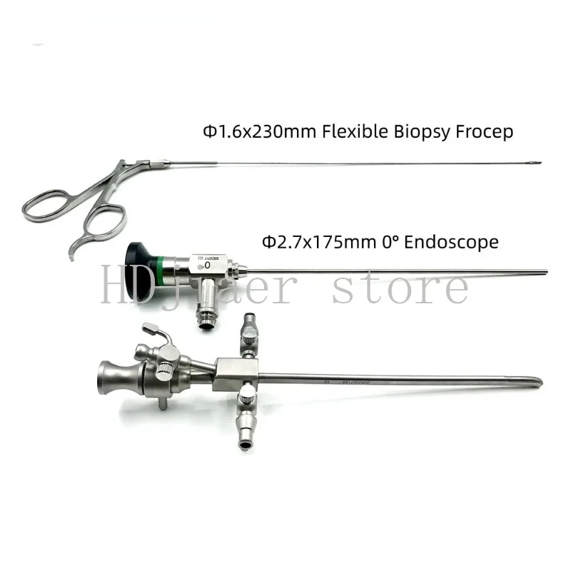 Medical Surgical Veterinarian Rigid Endoscope Φ2.7mmx175mm 0° 30° With Sheath Forceps Pets Animal Hospital Endoscopy
Medical Surgical Veterinarian Rigid Endoscope Φ2.7mmx175mm 0° 30° With Sheath Forceps Pets Animal Hospital Endoscopy