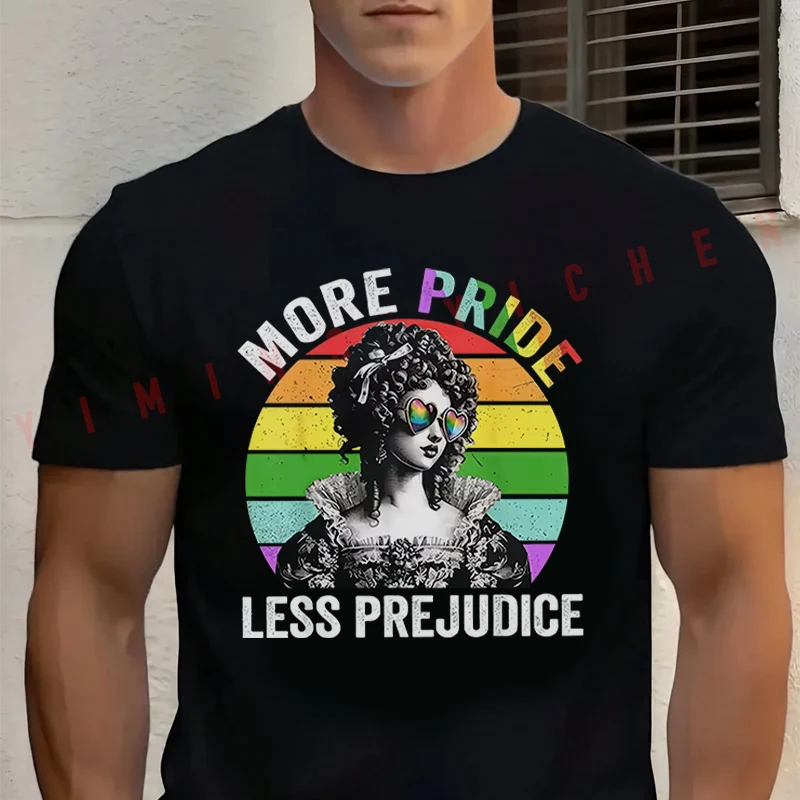 More Pride Less Prejudice Rainbow Lgbt Month Ally 2026 Moto Cotton T-shirt Casual Mens Summer Short Sleeve Sportswear Tops Tee
More Pride Less Prejudice Rainbow Lgbt Month Ally 2026 Moto Cotton T-shirt Casual Mens Summer Short Sleeve Sportswear Tops Tee