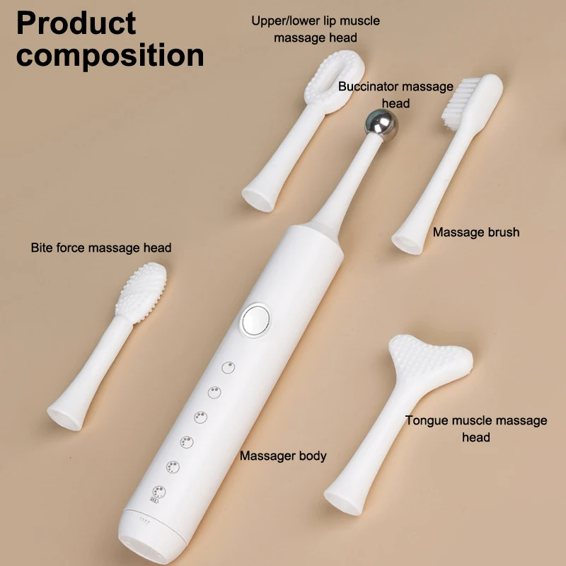Electric Tongue Muscle Training Recovery Device Tongue Mouth Muscle Training Massage Tools With Massage Replacement Heads
Electric Tongue Muscle Training Recovery Device Tongue Mouth Muscle Training Massage Tools With Massage Replacement Heads