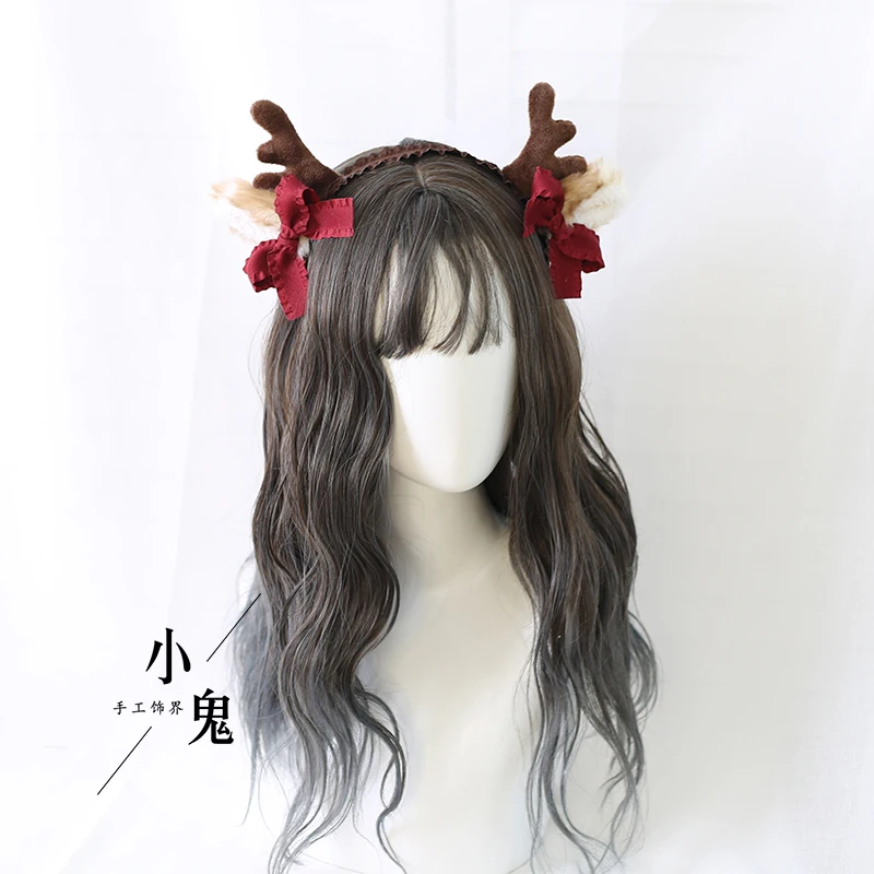 Christmas Headband Girls Festival Lolita Dark Red Christmas Hairpin Headgear Hair Accessories
Christmas Headband Girls Festival Lolita Dark Red Christmas Hairpin Headgear Hair Accessories