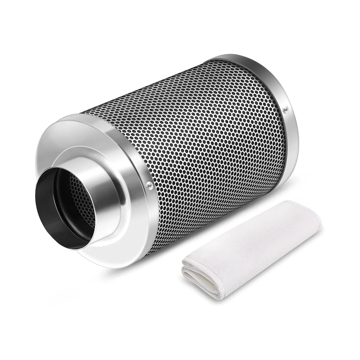 4 Inch Air Carbon Filter Odor Control, Reversible Flange, Pre-Filter Included, Smelliness Scrubber for Grow Tent Rooms
4 Inch Air Carbon Filter Odor Control, Reversible Flange, Pre-Filter Included, Smelliness Scrubber for Grow Tent Rooms