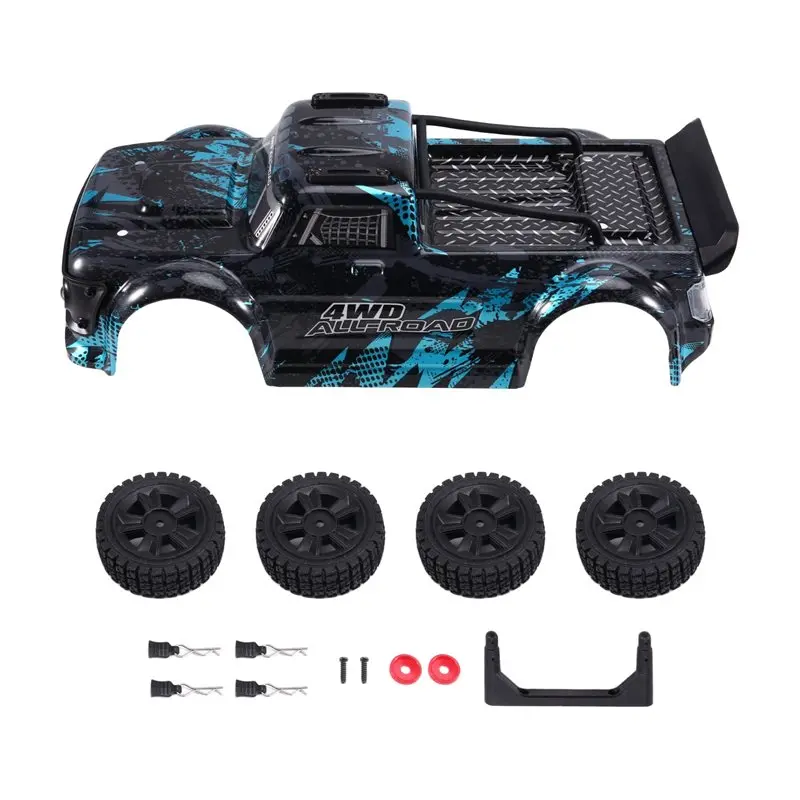 B78B - Высококачественный пластиковый кузов для полноприводного автомобиля, включает 4 шины - Идеально подходит для радиоуправляемых гоночных машин
B78B - Высококачественный пластиковый кузов для полноприводного автомобиля, включает 4 шины - Идеально подходит для радиоуправляемых гоночных машин