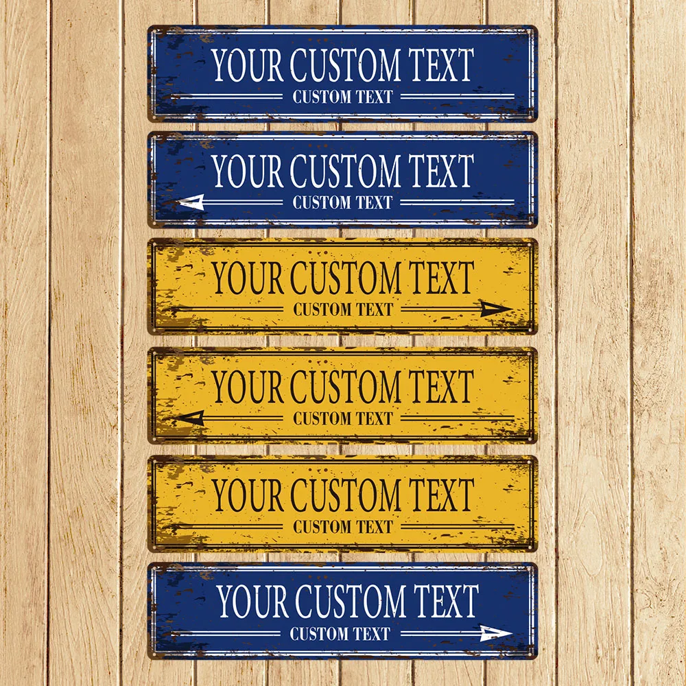 1pc Personalized Custom Metal Street Sign Custom Your Text Sign for Street, School, Business, Yard, House Decor - Durable
1pc Personalized Custom Metal Street Sign Custom Your Text Sign for Street, School, Business, Yard, House Decor - Durable