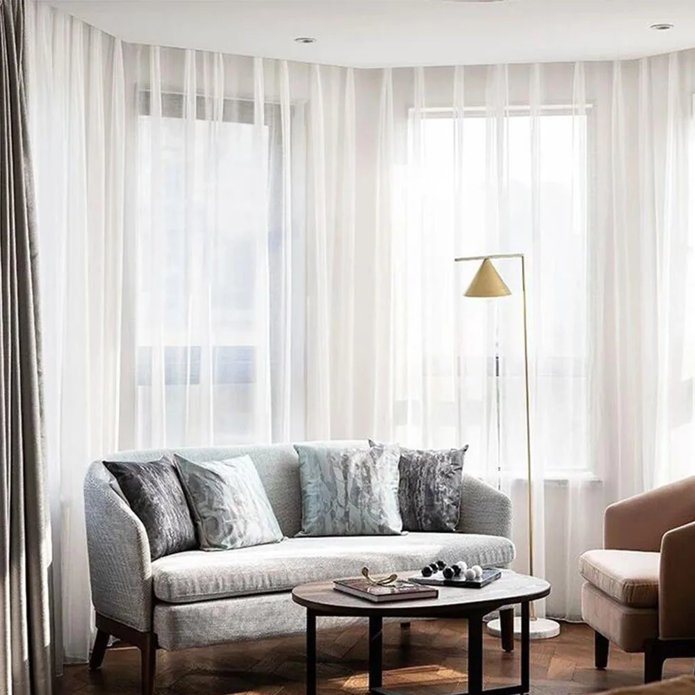 Customied Sheer Curtains, Sheer Curtains, Light Filtering Voile Fimly Sheer Drapes for Living Room/Bedroom, Sheer Curtains
Customied Sheer Curtains, Sheer Curtains, Light Filtering Voile Fimly Sheer Drapes for Living Room/Bedroom, Sheer Curtains