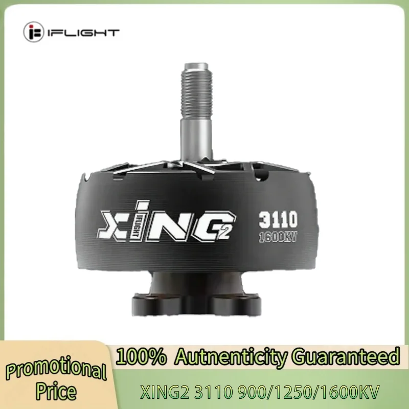 IFlight XING XING2 3110 900KV/1250KV/1600KV 6~8S Brushless Motor 3110 Cinelifter Motor for RC FPV Cinelifter X8Pro Protek60
IFlight XING XING2 3110 900KV/1250KV/1600KV 6~8S Brushless Motor 3110 Cinelifter Motor for RC FPV Cinelifter X8Pro Protek60
